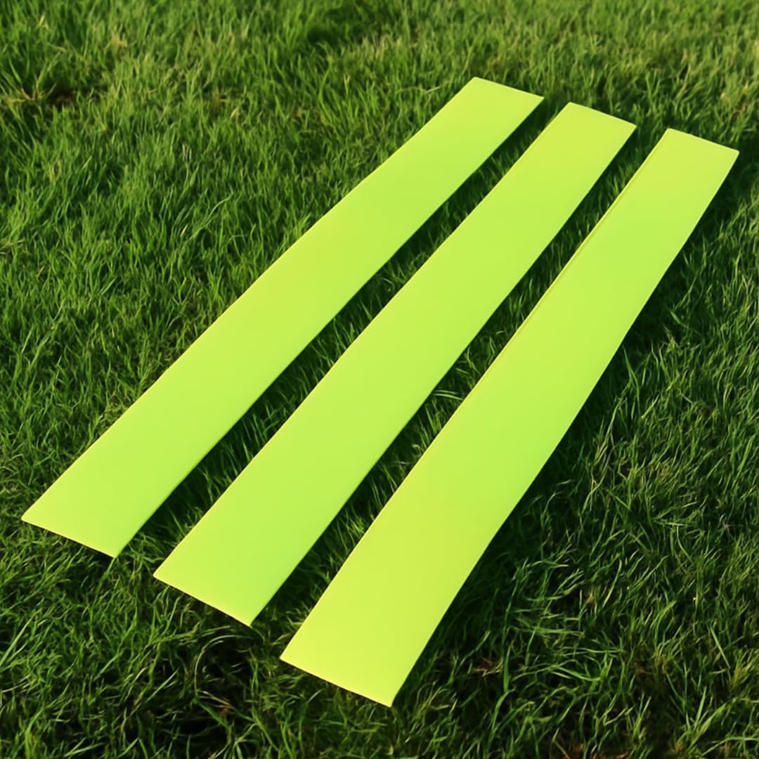 Fitness Health Speed Agility Flat Strip Marker 50 Cm (Set of 10) Fl. Yellow
