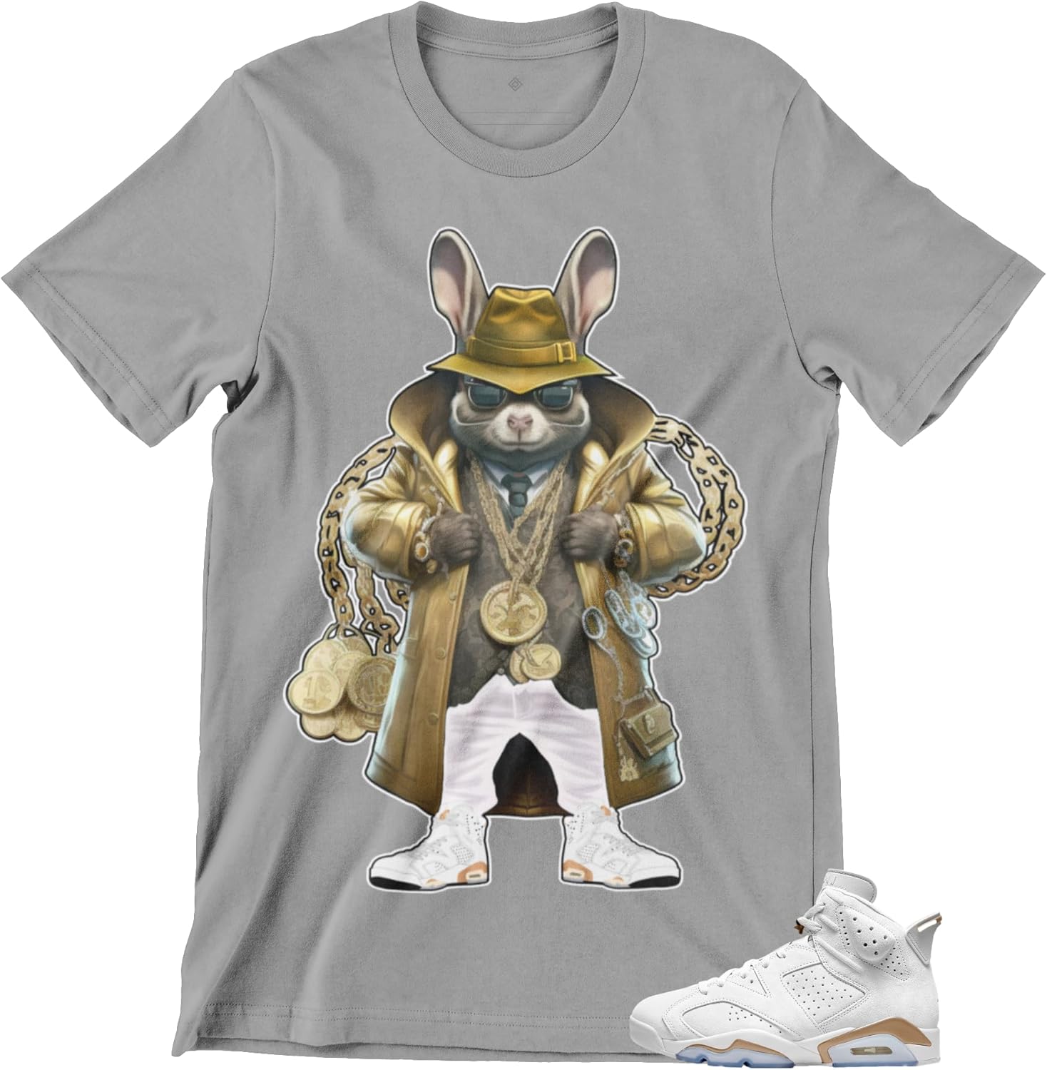 Shirt to Match Jordan 6 Craft Celestial Bear Men's Graphic Yee