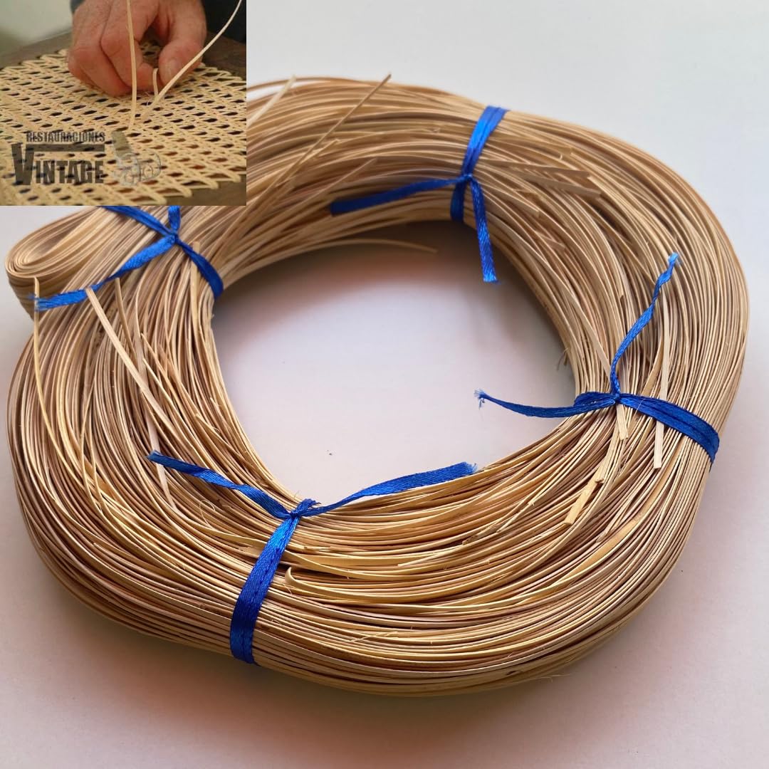Stuhlflechtrohr Peddigrohr Stärke 2,2 mm Rolle 250 g Flechtmaterial natur