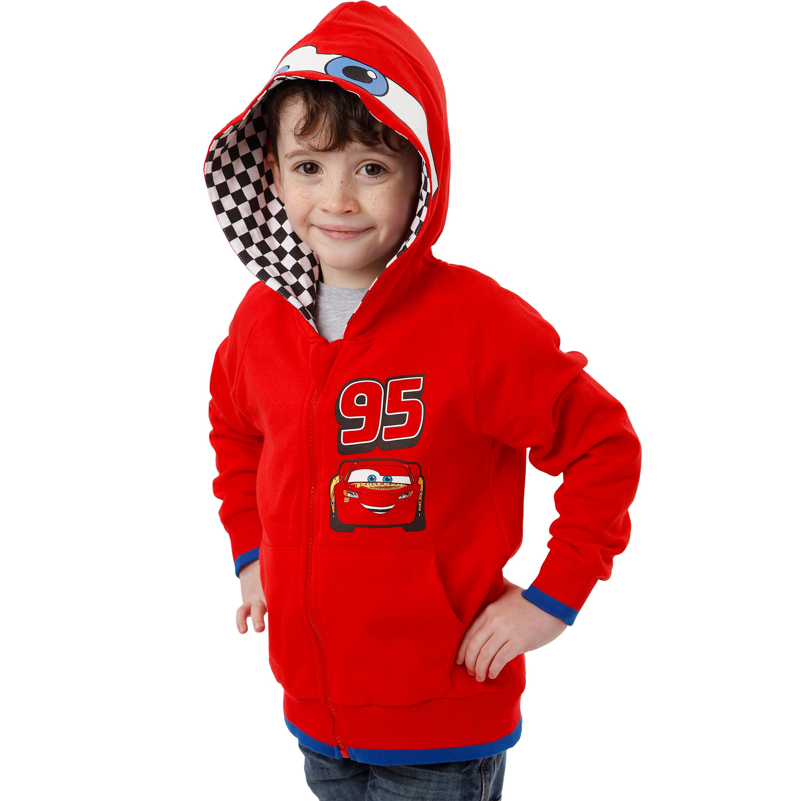 Disney Sweat à Capuche Cars | Vêtements Lightning McQueen Sweat pour Enfants