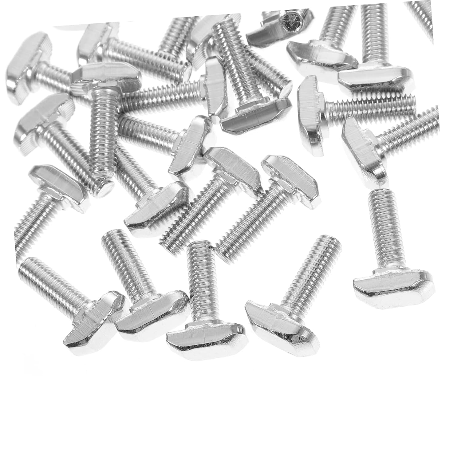 30pcs Stainless Steel T-Type Screws Quick Release Design t Slot Bolts for Woodworking