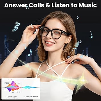 Hwagol 1 pcs 1 Count AI Smart Glasses 1 Pack
