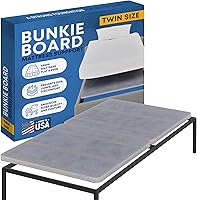 Vista 1 de Greaton, Listones de cama de madera divididos de 38 mm de tamaño individual de primera calidad - 2 piezas de soporte de cama completamente