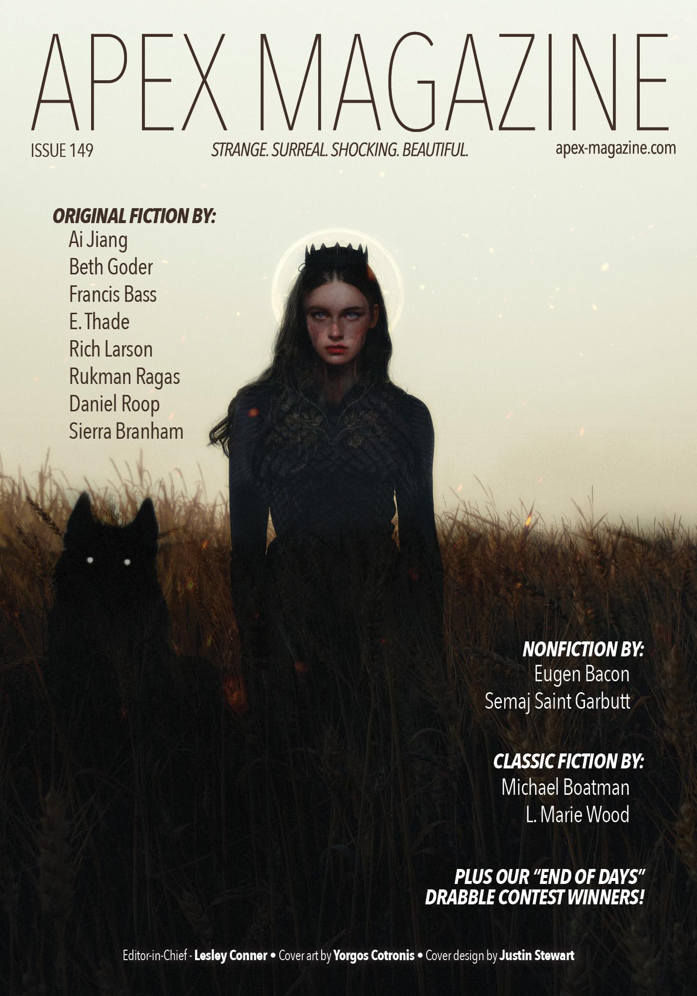 Cover of Apex Magazine, April 2025