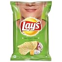 Lay's Potato Chips - American Style Cream & Onion Flavour, 25 Gram (Pack of 3) gallery image