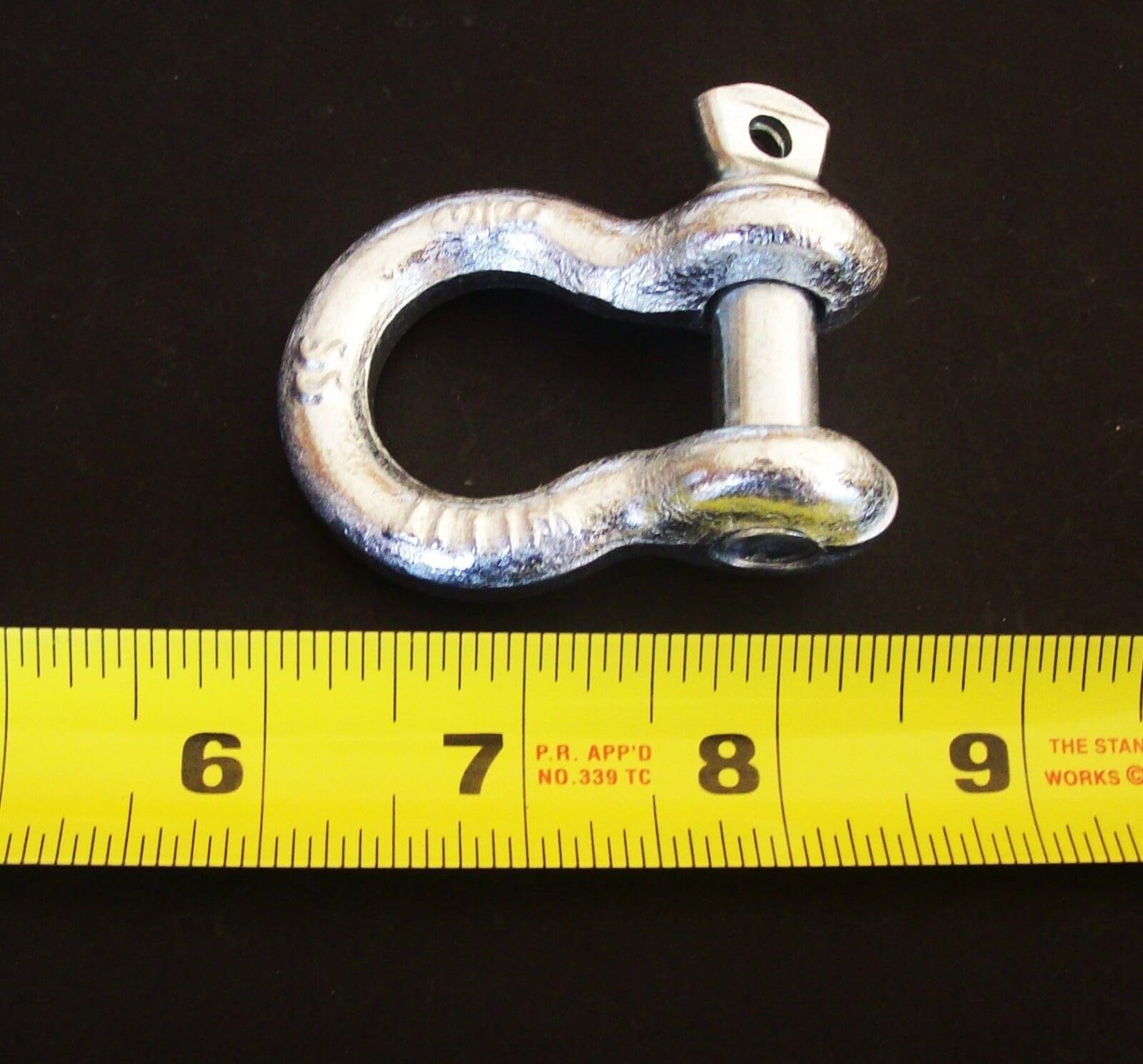 12pcs 3/8" Anchor Shackle D Clevis Bow Ring 316 Stainless Steel