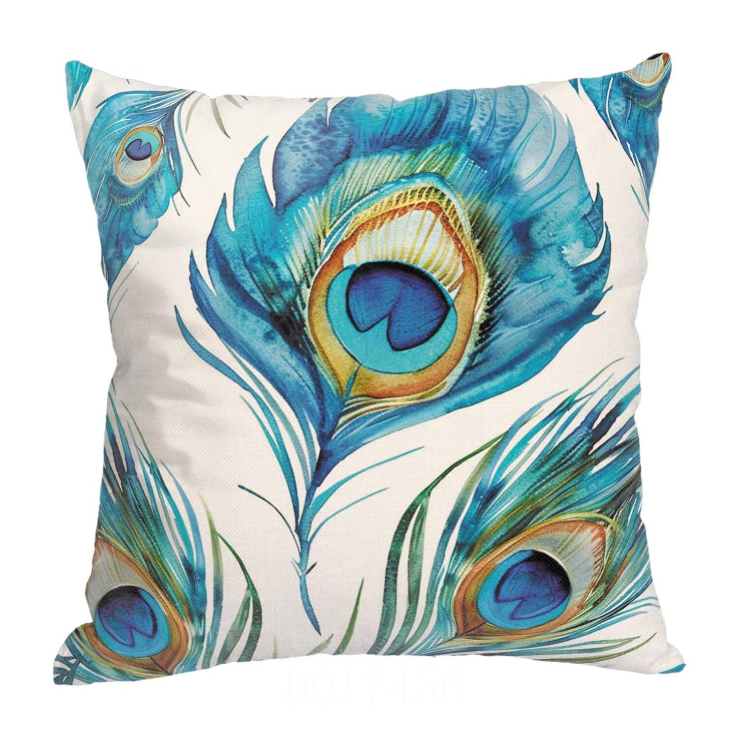 Fundas Cojines SuavesAzul Fundas Cojines Cuadradas Suaves Funda Almohada Cojines Suaves Sillas Jardin para Oficina Jardín Cama Sofá Banco Interior o Exterior Juego de 4 Funda Cojin Pluma mu-234