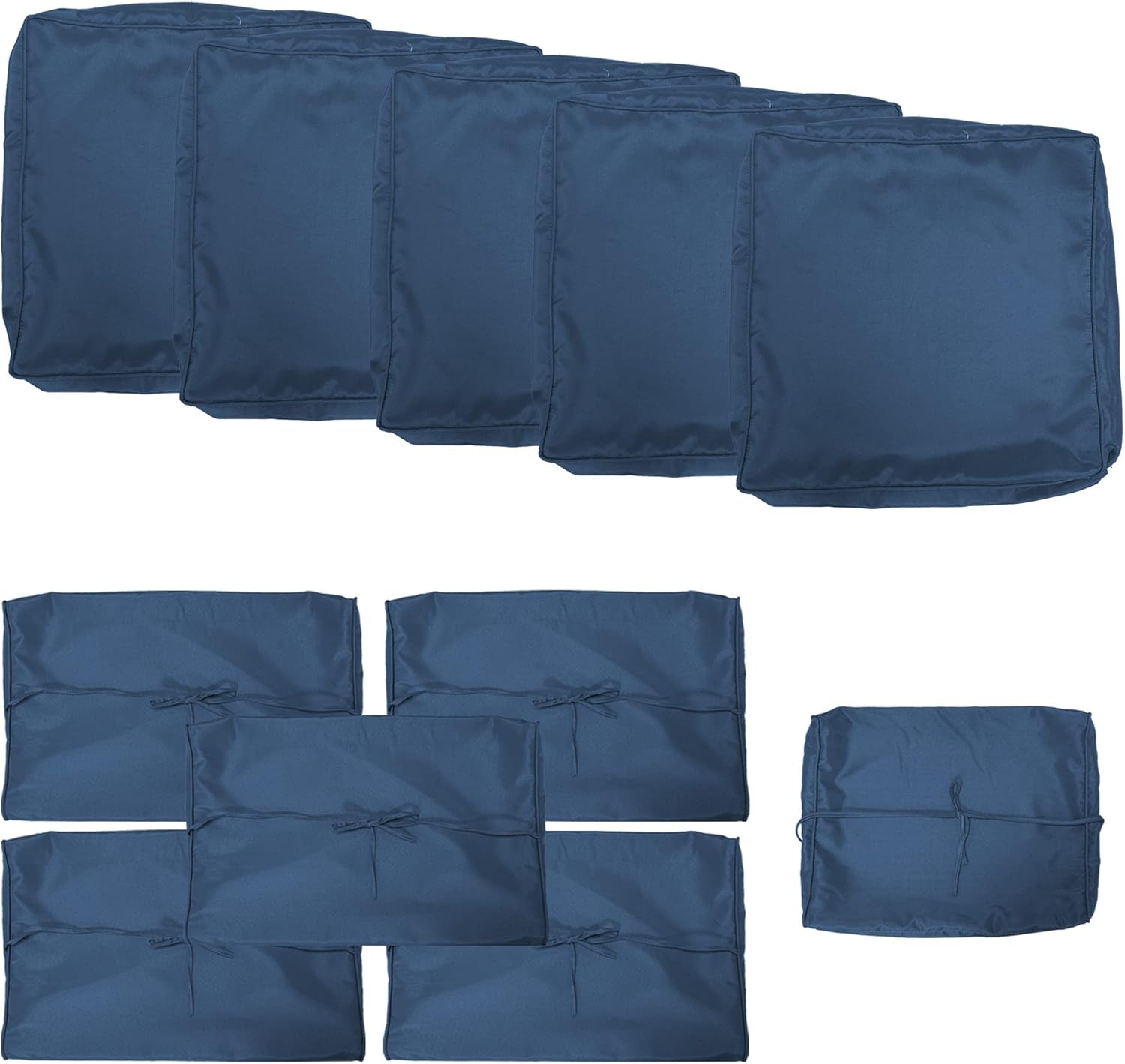 Gotland Patio Cushion Covers Replacement, Outdoor Cushion Slipcovers, Waterproof Chair Seat Cover for Sofa Couch Furniture Outside Zipper Design