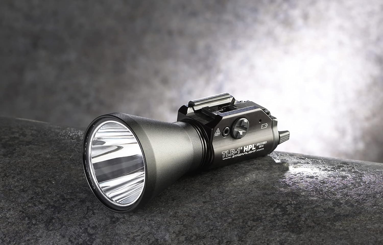 Streamlight 69215 TLR-1 HPL 1000-Lumen Tactical Light with Standard Switch, Black