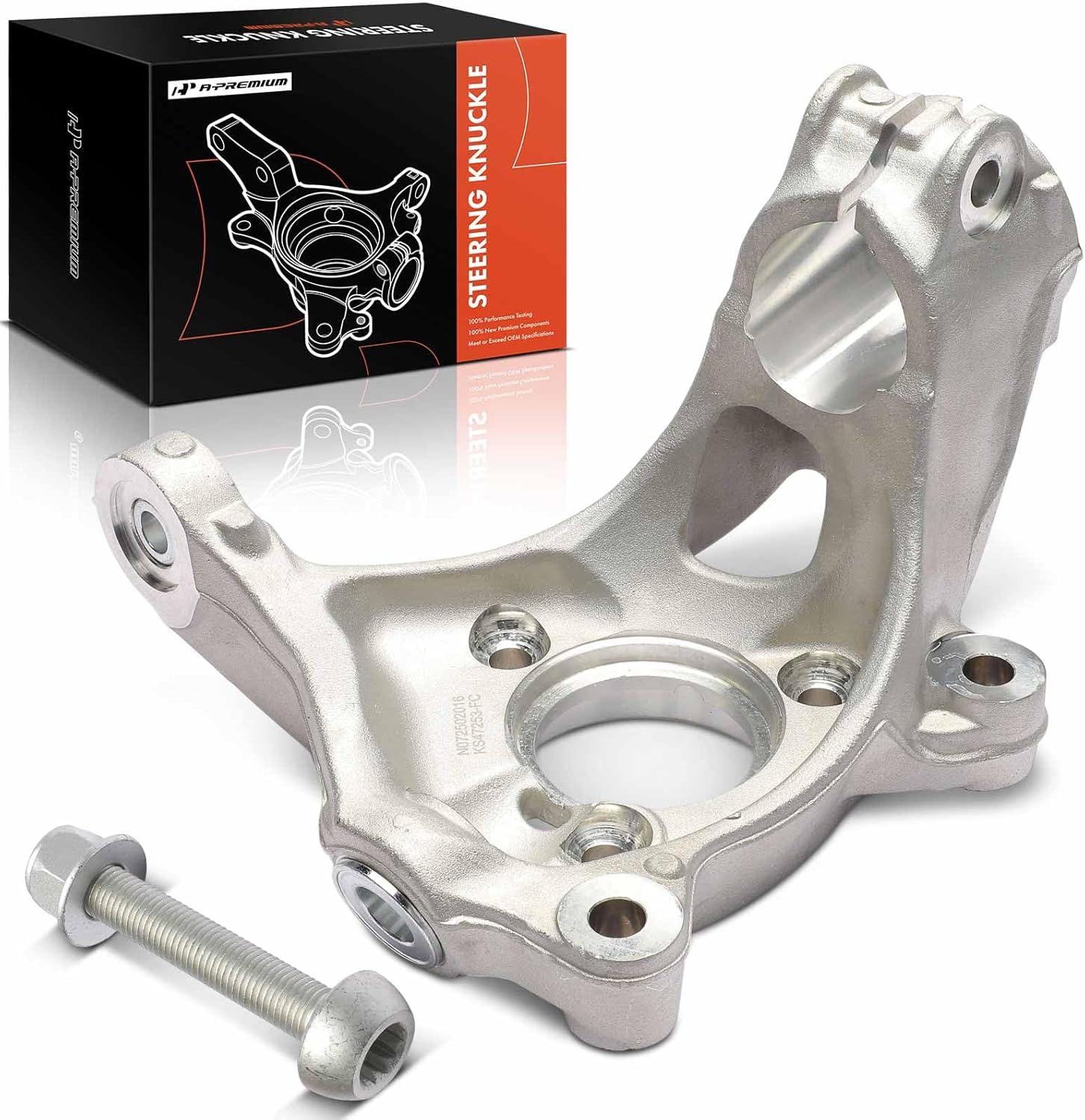 A-Premium Front Left Suspension Steering Knuckle Compatible with Volkswagen Jetta 2021-2024, Tiguan 2018-2024, GTI 2020-2021, Taos 2022-2024, Driver Side