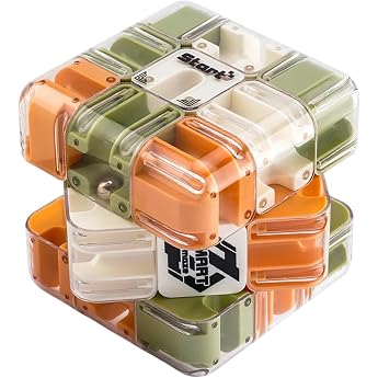3D Maze Cube Large Magic Cube Maze Game 3D Puzzle Maze Cube 3D Ball Maze Toy Stress Relief Thinking Games for Adults and Children