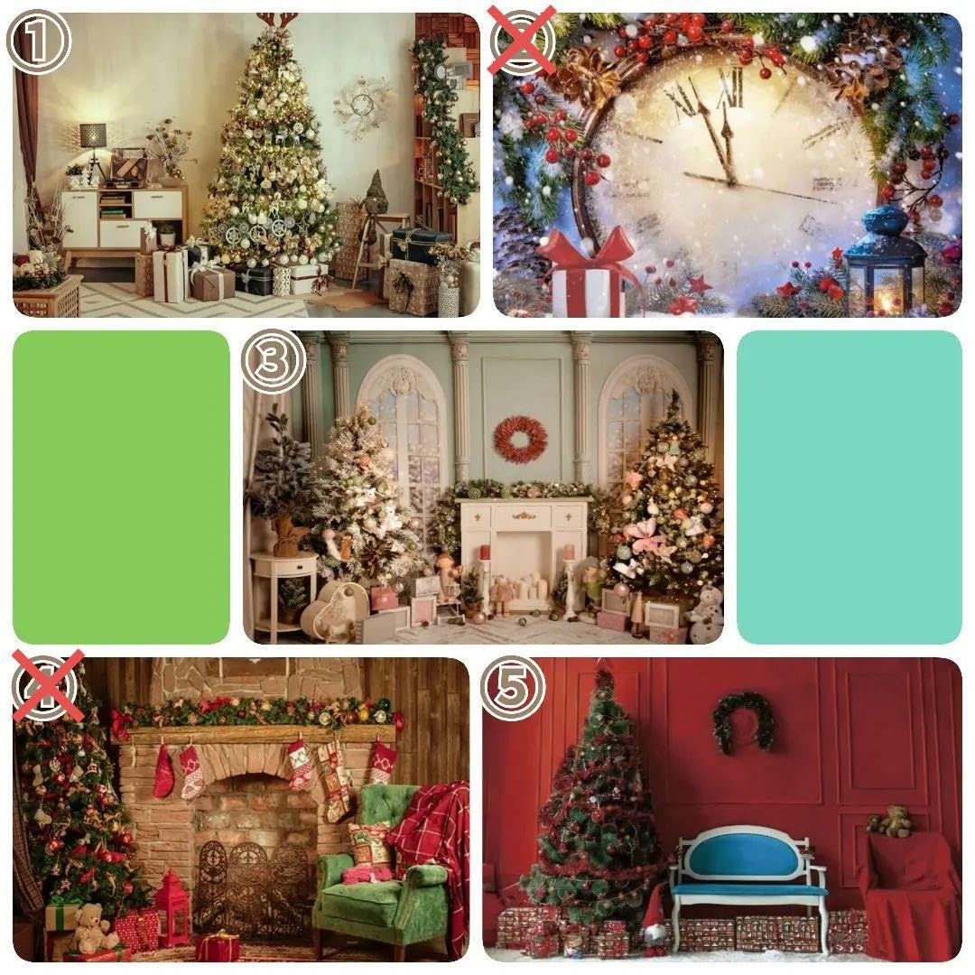 背景布【　クリスマスAB　】サンプル　ペット撮影用　トリミングチョーカーも販売中 背景布【 クリスマスAB 】サンプル ペット撮影用 トリミング