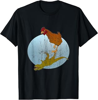 Chicken Dinosaur Funny Evolution Science Lover T-Shirt