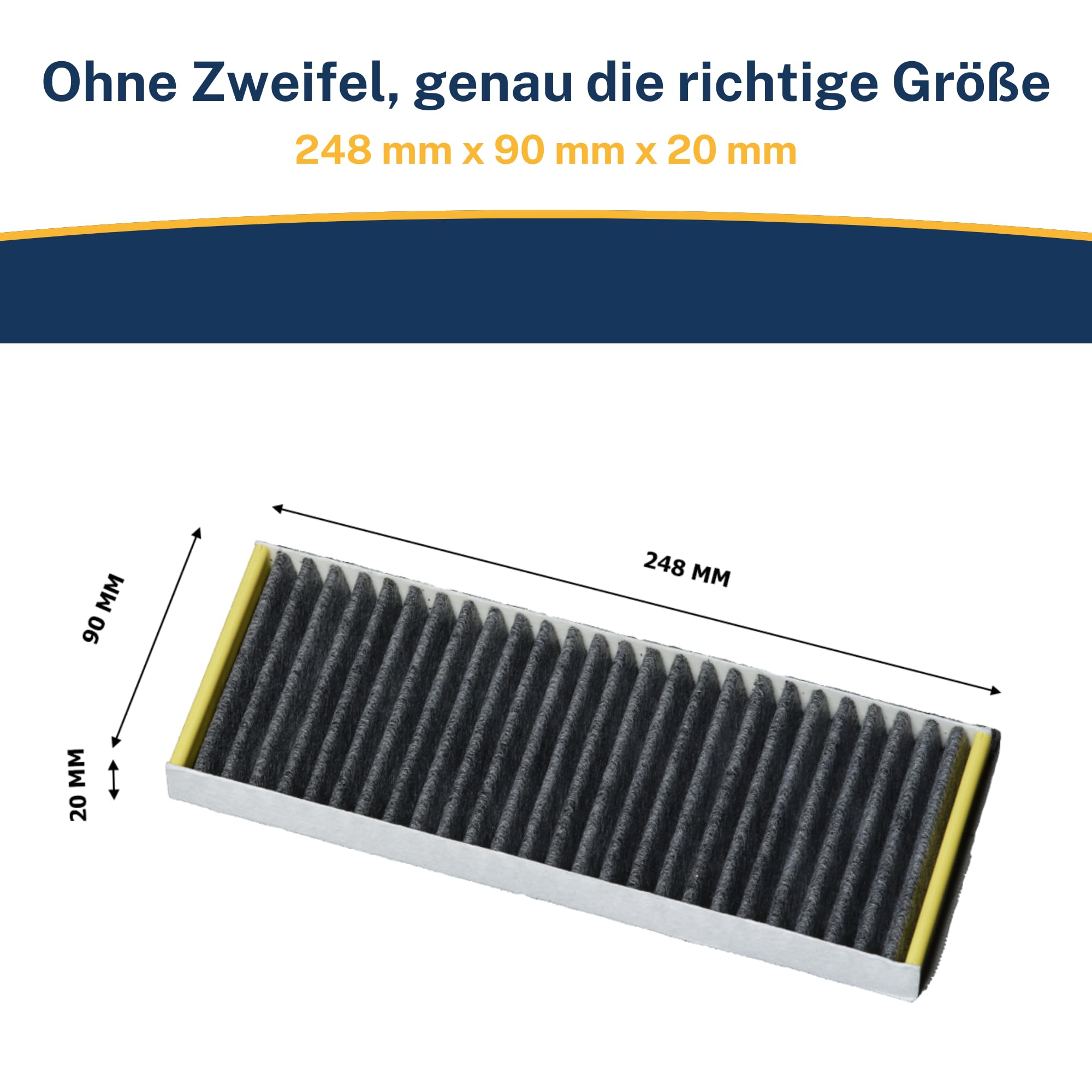 Tops Aktivkohlefilter für Siemens, Neff, Bosch, Constructa, Gaggenau | 2x Aktivkohlefilter-Set (groß+klein) für u.a. LC67KHM60/LZ10AKA00, Z51AIA0X0, DWZ0AK0A0, CZ51AIB1X6 und AS-AZKF901