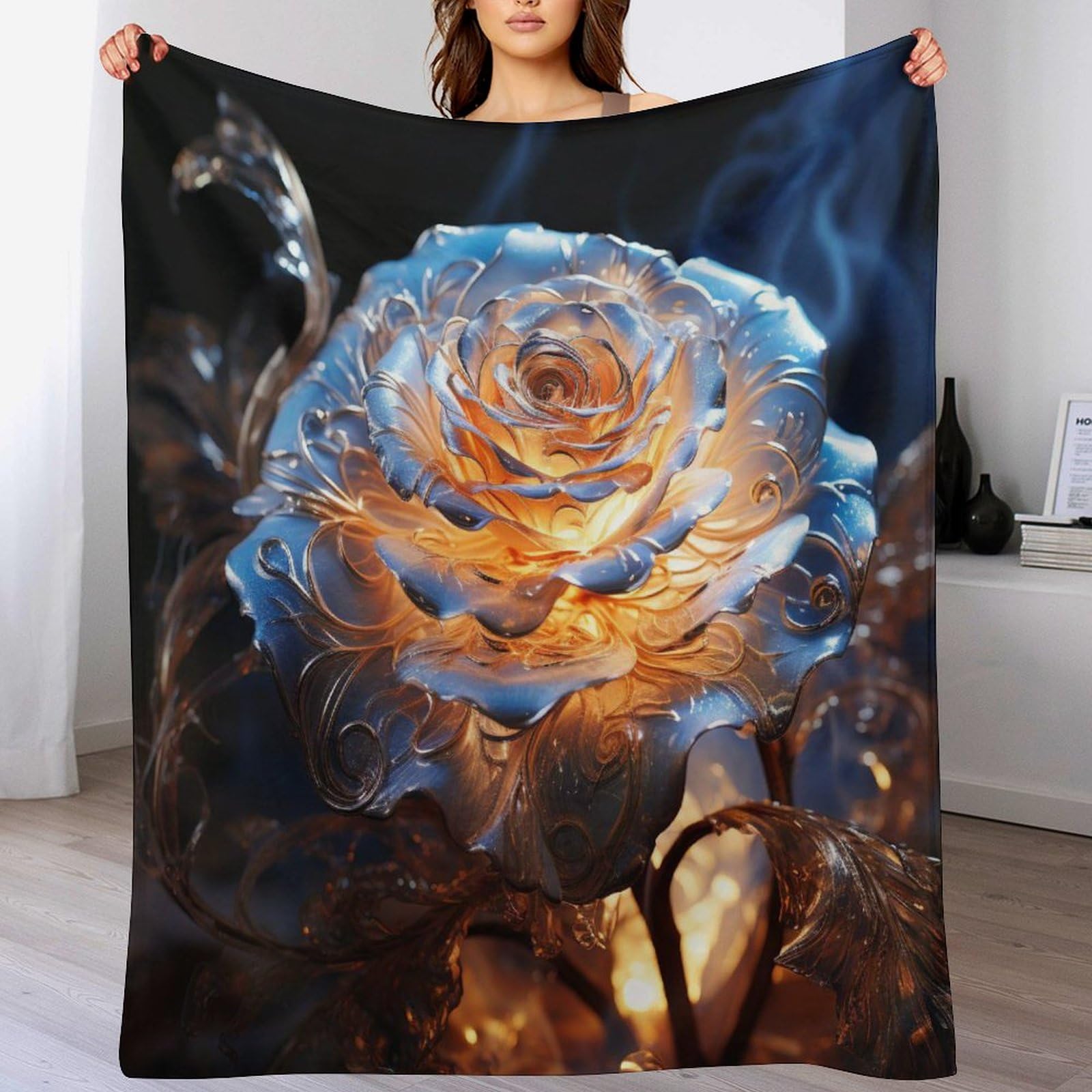 Couverture en flanelle rose de qualité supérieure pour drap et lit