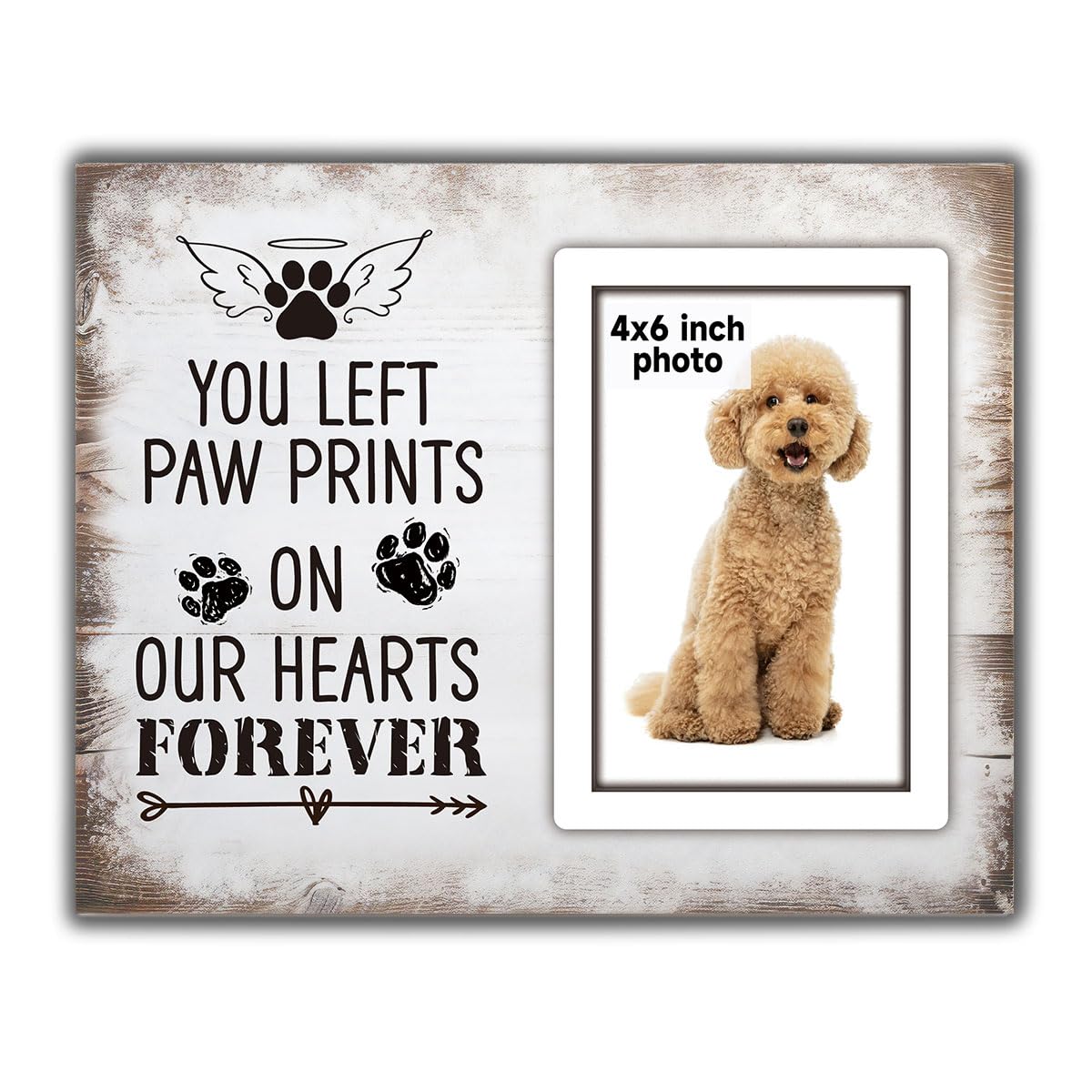 Memorial Pet Picture Frame Sympathy Gifts for Loss of Loved Pet, Bereavement Gifts for Loss of Dog, Cat memorial gifts for loss of Cat, Remembrance