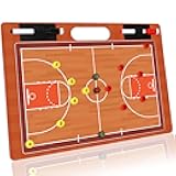 R2Depot Magnetic Coach Marker Boards, Dry Erase Double-Sided Coach Lineup Clipboard, Coaches Gift, Fit for Basketball, Football, Soccer, Baseball