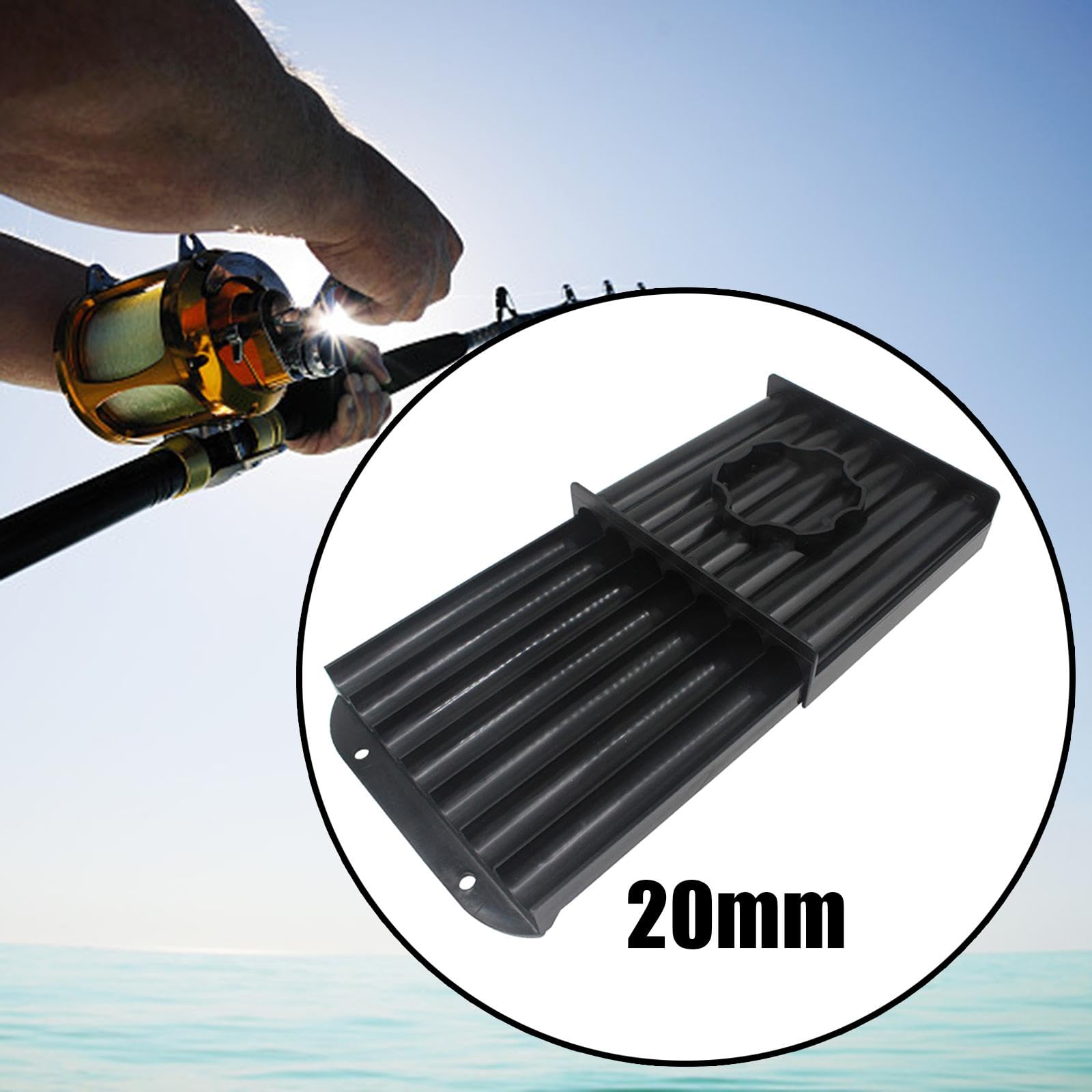 Baoblaze Baits Rolling Tables Plaque Fabrication Bouillettes Outil Pêche Carpe Accessoire Production Appâts Aspect Simple à Manipuler Matériau Polypropylène Ri