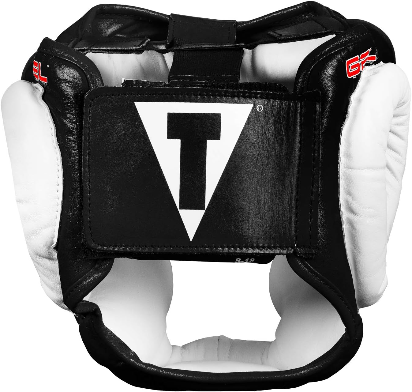 Title Gel World Full Face Training Headgear, Black, Large