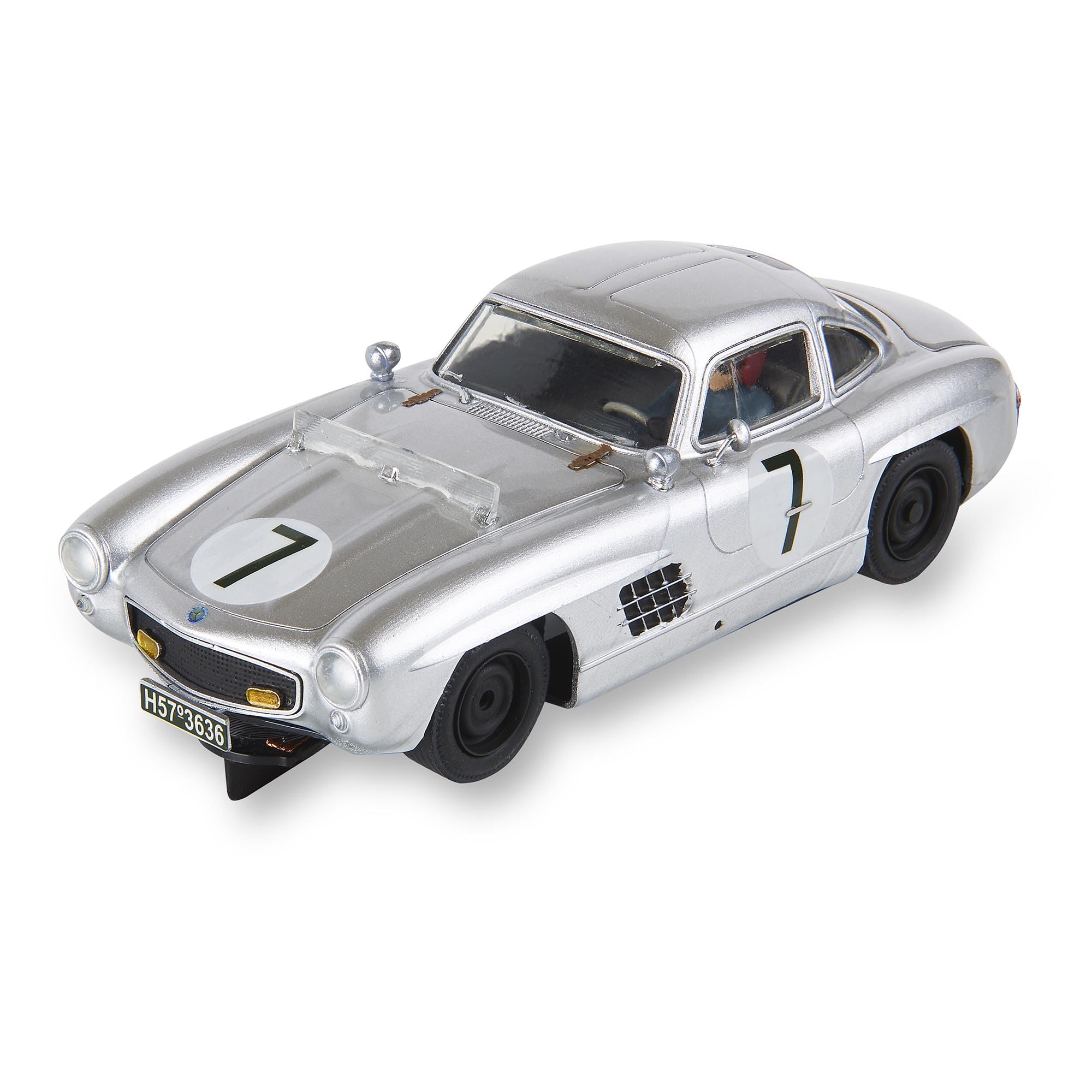 ミニカー MERCEDES-BENZ 300 SL SCALEXTRIC - Original Racing Vehicle - Slot Car - Scale 1:32