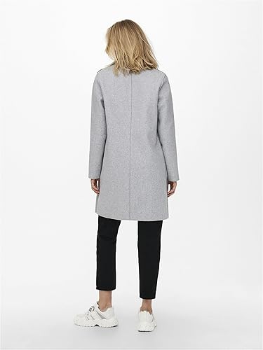 ONLY Chaqueta de mujer 15213300 Light Grey Melange Xs - 5