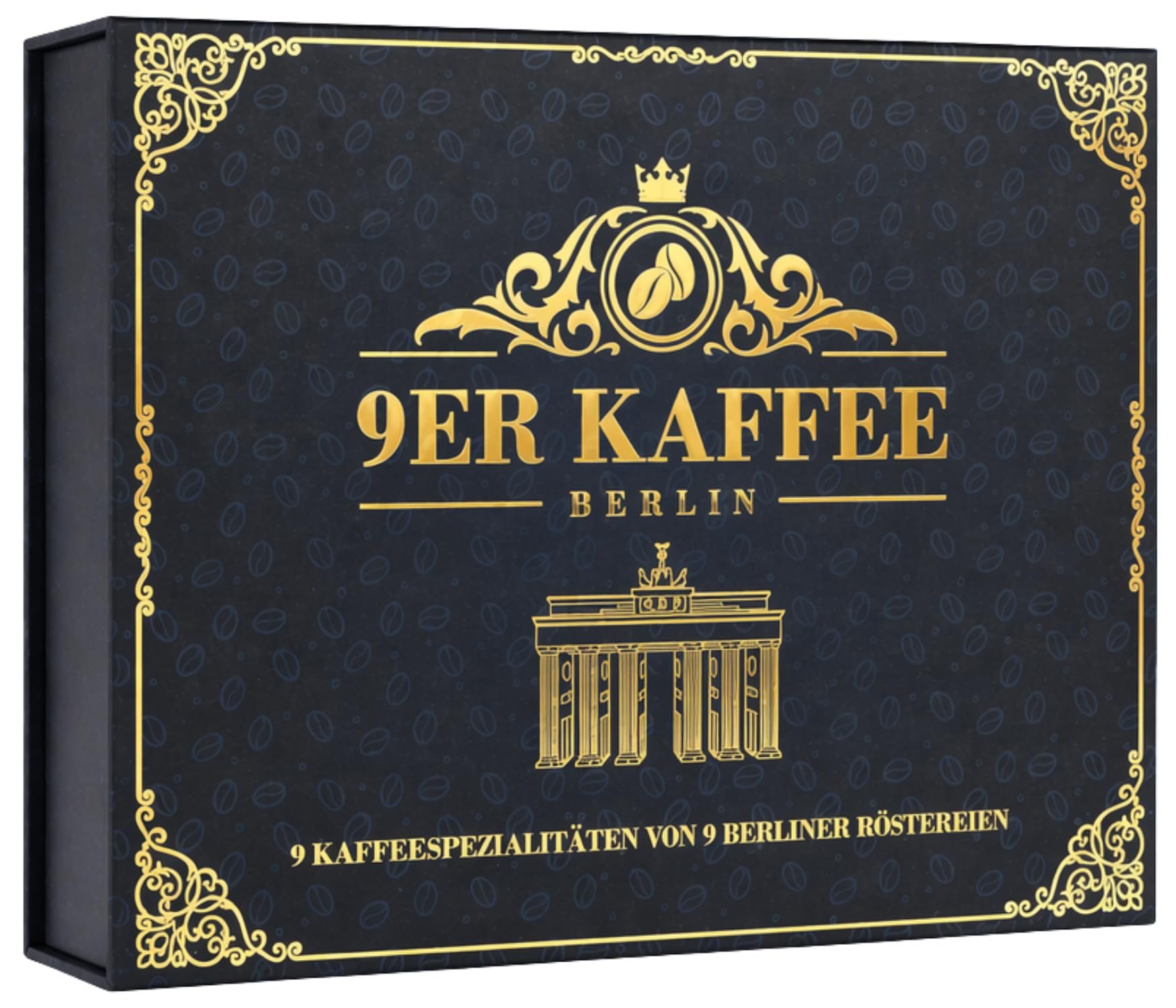 Kaffee Geschenk-Set 9 Berliner Kaffeeröstereien Specialty Coffees Kaffeebohnen Probierset Geschenkbox