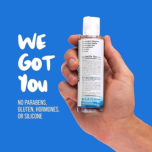 Miniatura 25 de LubeLife Lubricante de calentamiento a base de agua, cálida sensación de calor vigorizante, lubricante para hombres, mujeres y parejas, 8 onzas
