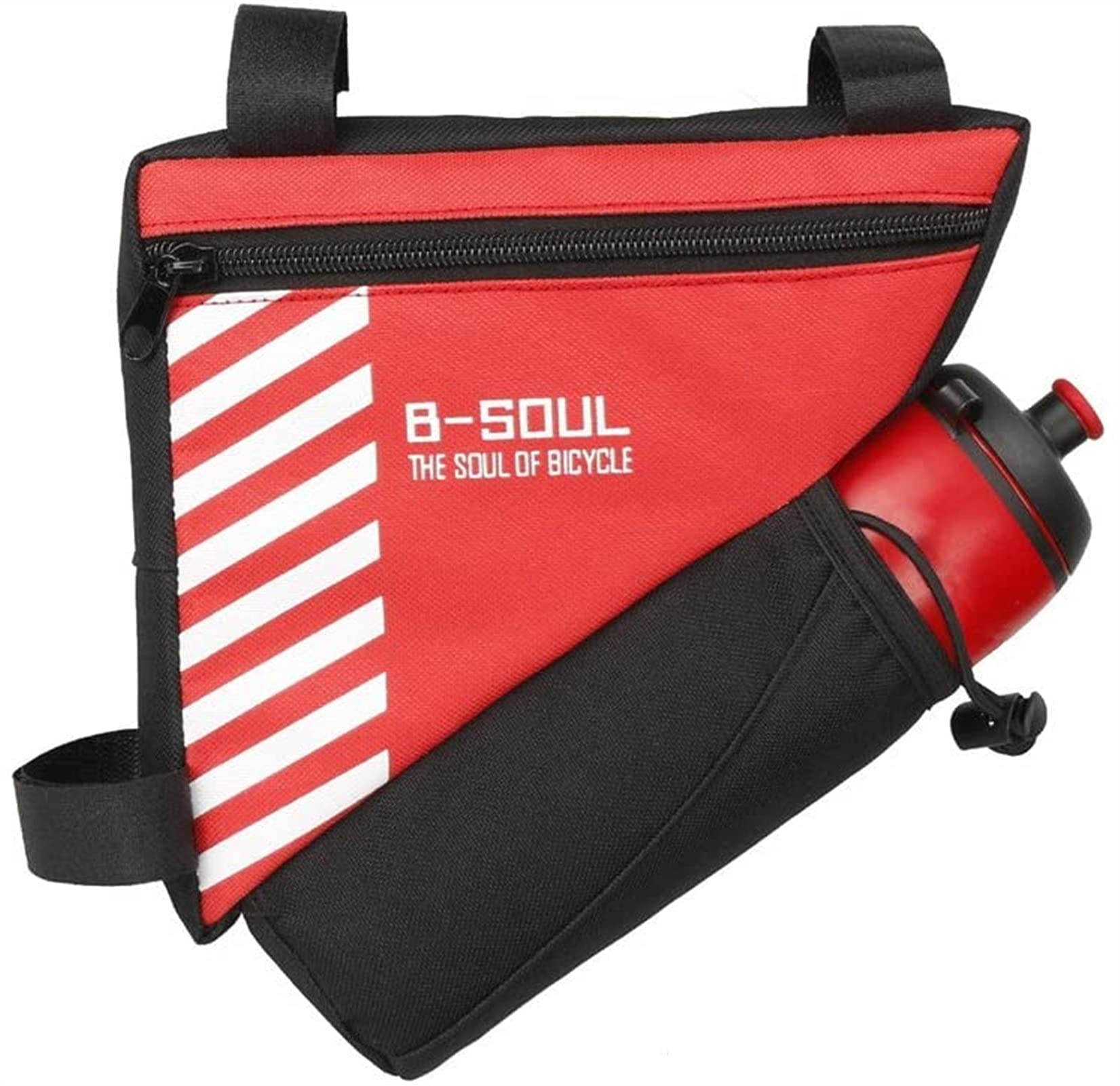 Feuille avant package top tube SSDD sacoche cadre rouge pour équipement vélo de montagne