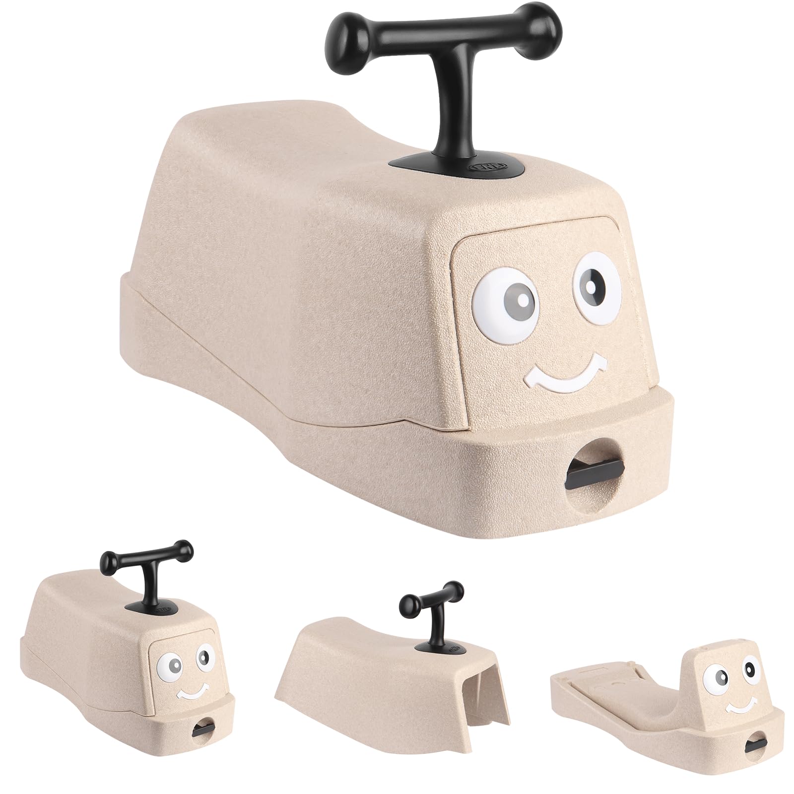 Babyrutscher,Babyroller,Babyrollbrett für+6 Monaten,3in1 Rutscher,Baby-Walker,Ride-On und Caster-Board, ab 6 Monaten bis 25kg,Baby Lauflernhilfe,Rutschfahrzeug,Multifunktion Montessori Spielzeug