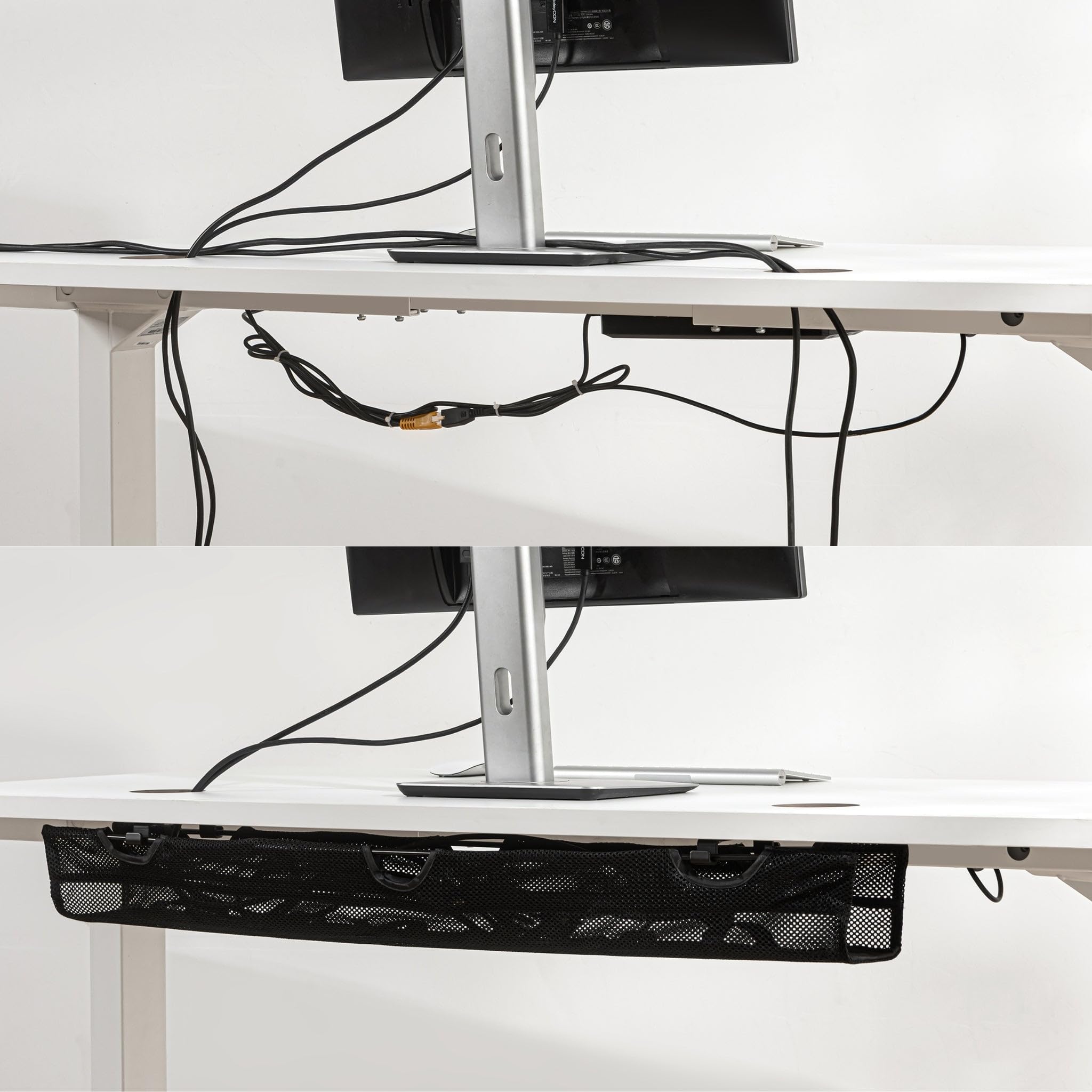 Aazon.co: Perfect Posture Esh Cable Organizer – Under Desk Cable - View #3