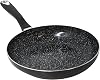Sartén de cerámica IMUSA Bistro de 10 pulgadas, aluminio con puntos negros | Ideal para freír y saltear 1