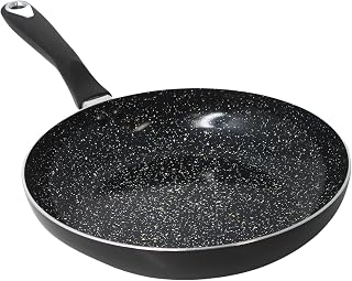 IMUSA 10-Inch Bistro Ceramic Nonstick Fry Pan with Bakelite Handle - Durable Aluminum, Healthy Cooking Skillet