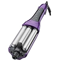 Vista 2 de Rizador para ondas profundas Bed Head BH336 C, una ola ajustable, Púrpura (Purple Housing)