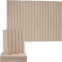 Vista 9 de Paneles acústicos, paquete de 12 paneles de pared autoadhesivos insonorizados hexagonales, 14 x 12 x 0.4 pulgadas, paneles de pared acústicos