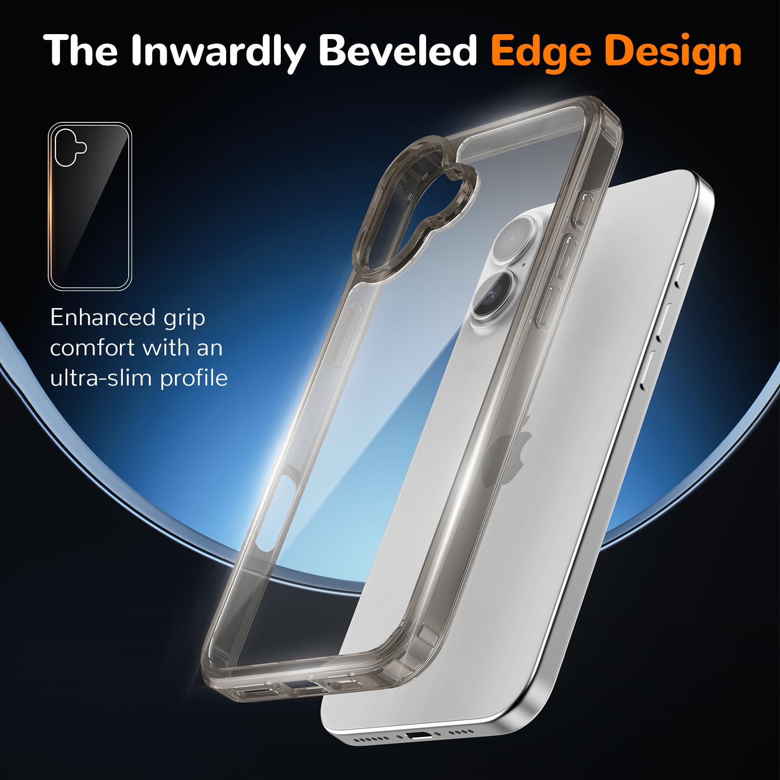 Clear Case for iPhone 15, Ultra Thin, Shockproof TPU Cover, Anti-Yellowing, Crystal Clear, Phone Case for Apple iPhone 15 - Clear — view 123