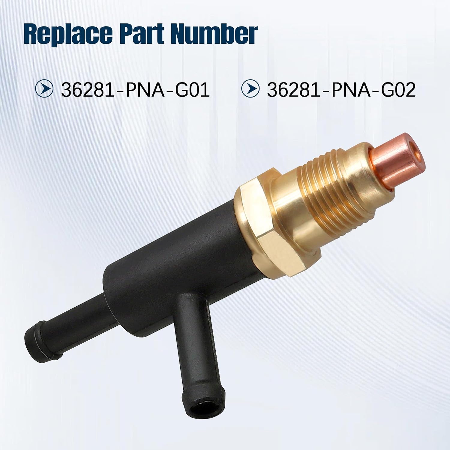 Air Injection Control Solenoid Valve Fit for Honda CRV Stream 2.4L 2.0L RD5 RD7 EFI Stream 2001 2002 2003 2004 2005 2006 2007 Replace# 36281-PNA-G01 36281-PNA-G02