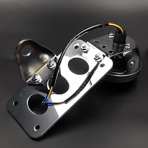 Miniatura 3 de Parrilla de motocicleta, lámpara de luz trasera para Harley Honda, Kawasaki, Suzuki, Yamaha, Triumph, Victory, XL, FL CB, Cafe racer, Bobber