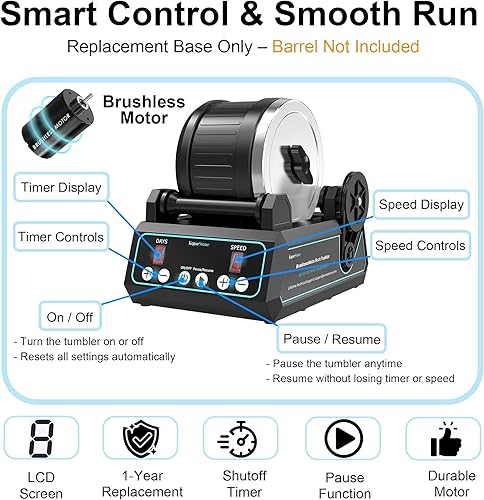 Miniatura 4 de Base de vaso K1 Pro Rock, base de vaso de repuesto K1 Pro Modelo Pulidor de rocas