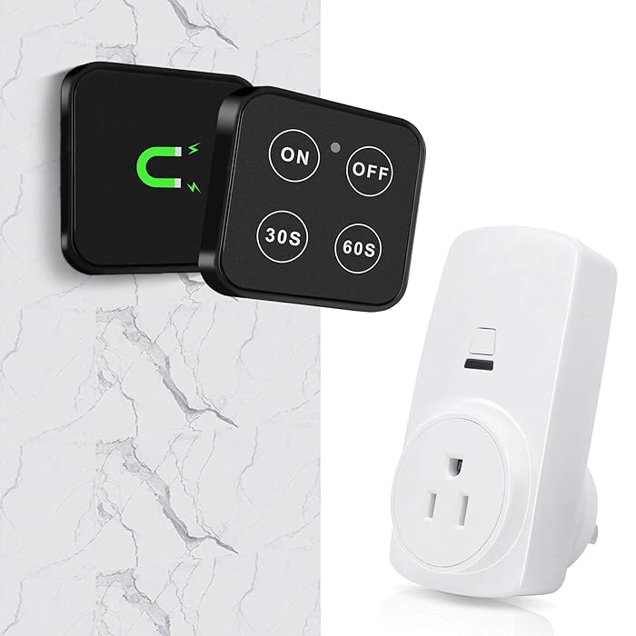 Buy Garbage Disposal Wireless Switch Kit with 30s 60s Portable Timer