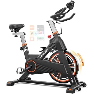 YOSUDA PRO Magnetic Exercise Bike 350 lbs Weight Capacity - Indoor Cycling Bike Stationary with Comfortable Seat Cushion