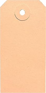 Cartellini Da Appendere APLI - Confezione Da 500 Pezzi, 36x53 Mm, Bianco, Con Fili - Foto 8