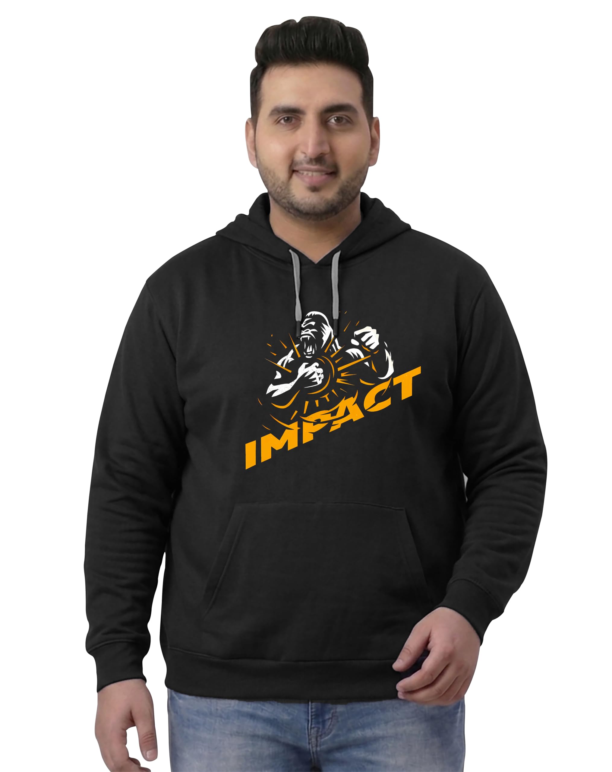 Buy West Gate Clothing Plus Size Hoodies for Men | 2XL,3XL,4XL,5XL