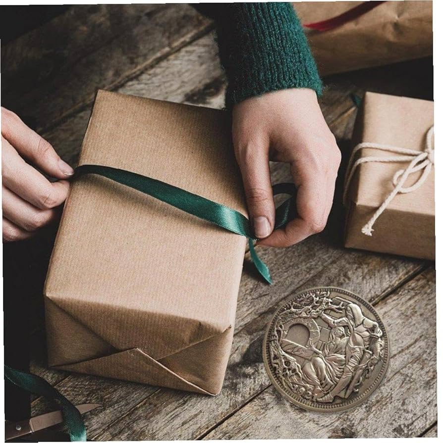 コレクション用 銅製メダル 幸運 装飾アイテム 機関 聖杯 コレクション用 銅製メダル 幸運コイン 装飾アイテム 機関 聖杯