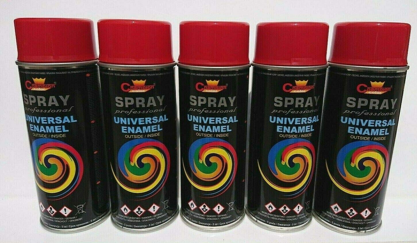 Sparvar Lackspray RAL 3000 Feuerrot, Glänzend – 400 Ml Dose