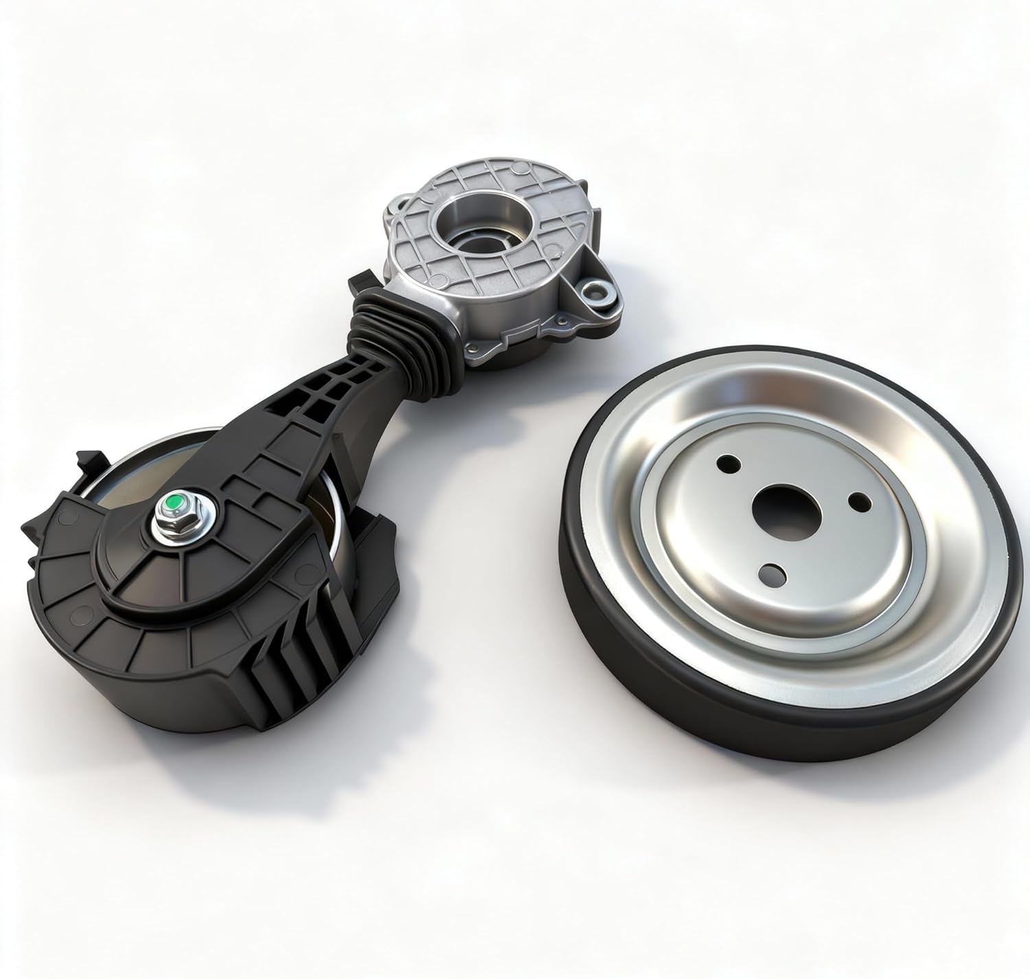 11287598833 Belt Tensioner Assembly with Pulley Compatible MINI Cooper 2014-2015 1.5L 2007-2015 1.6L, for MINI Cooper Countryman Paceman 2011-2016 1.5L 1.6L L3 L4 OE# 11287548848,V2022322