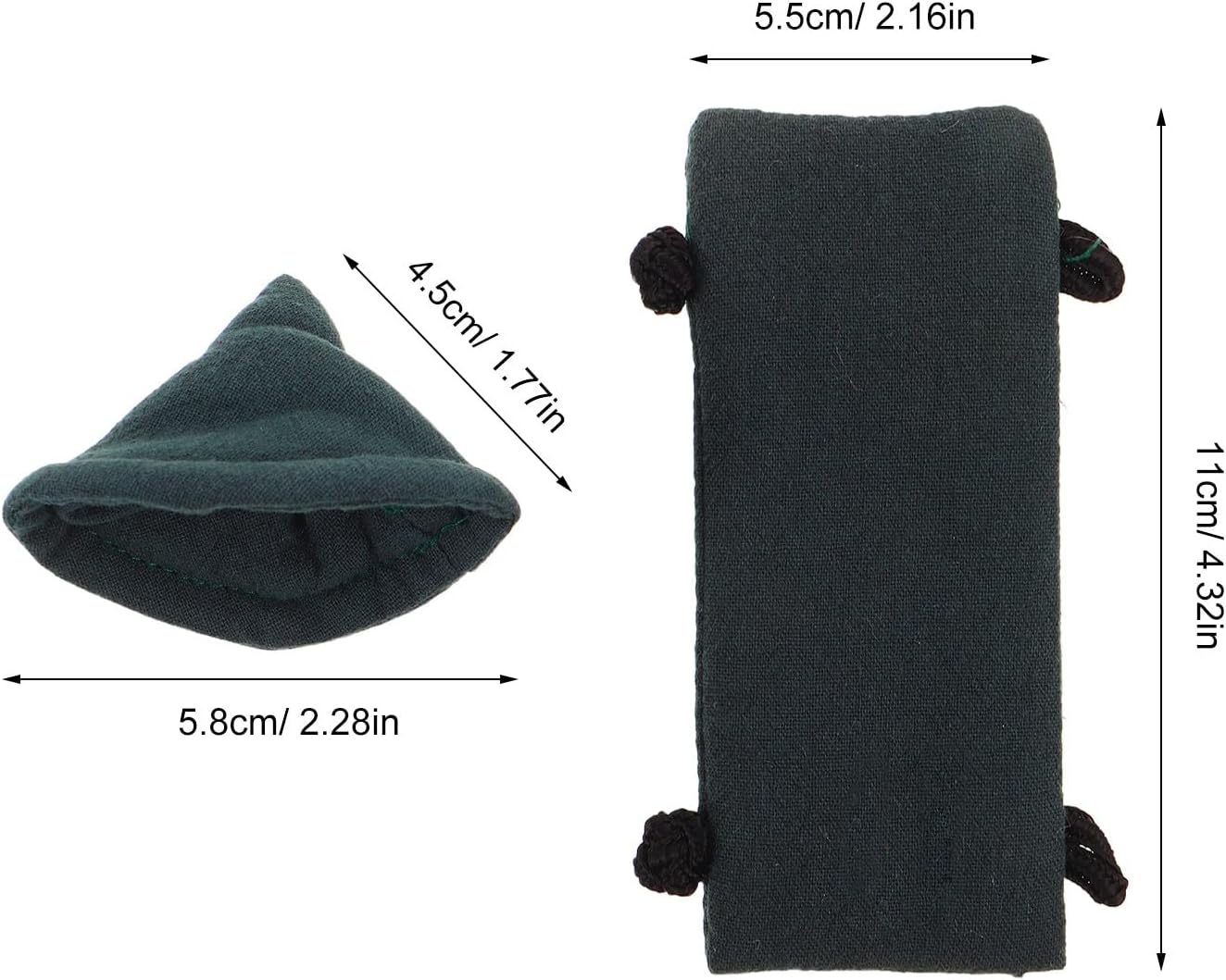 1 Set Teapot Lid Knob Protector & Insulated Handle Cover, Fabric Protection Caps for Tea Pot, Heat-Proof Kettle Accessories for Kitchen or Tea Party