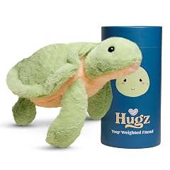 Hugz Official Weighted Stuffed Animal 3 8 lb for Adults and Kids - Premium Stuffed Plushie Shelly The