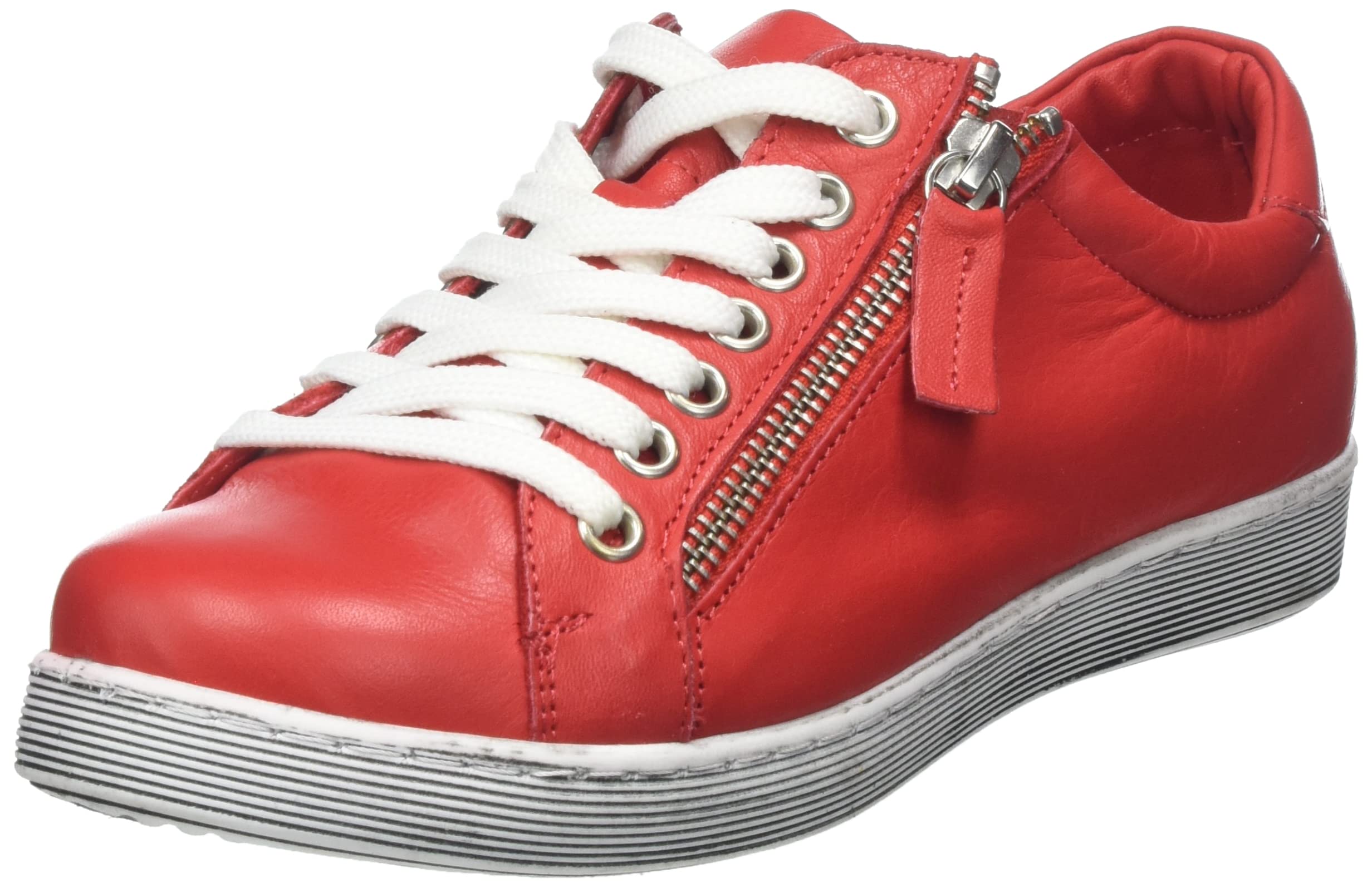 Andrea Conti Women's Boots Trainers, red, 2/2.5 UK