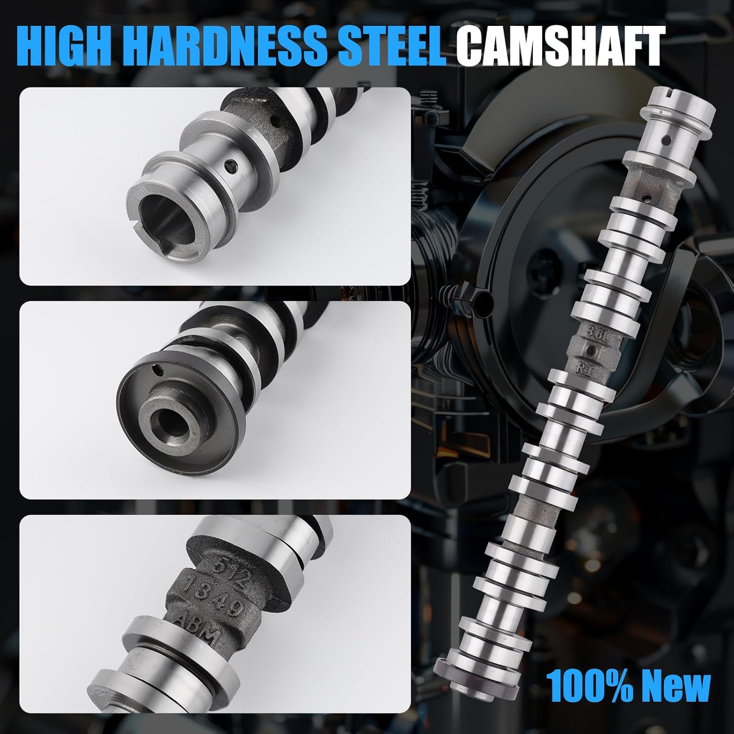 5047913AA Right Intake Camshaft Fits for Dodge-Charger Journey Durango, for Chrysler-300, for Jeep-Wrangler Grand Cherokee 2016-2024 3.6L V6 Engine Camshaft 5047913AB, 5047913AC, 5047913AD