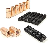 Vista 2 de Tuercas del colector de escape para GM para Chevrolet Cruze Trax 4CYL 1.4L OEM 55565352